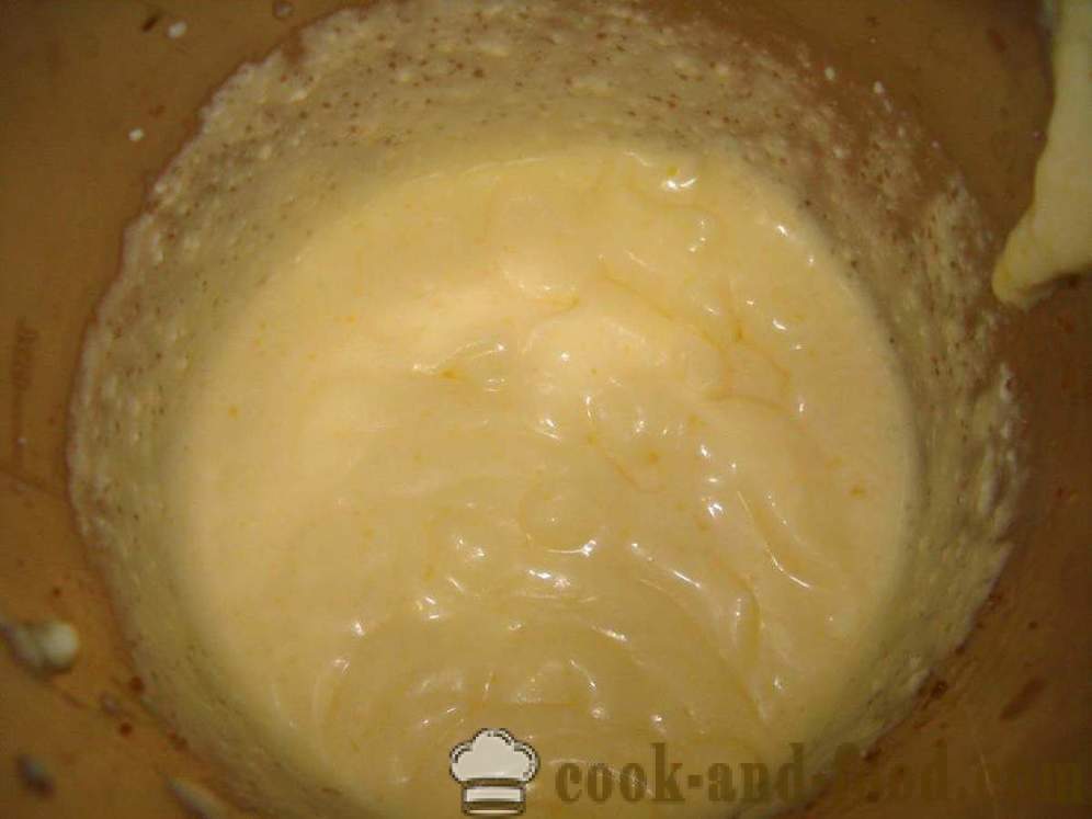 Dessert Hüttenkäse mit Gelatine - wie Hüttenkäse zu machen und Geleenachtisch, Schritt für Schritt Rezept Fotos