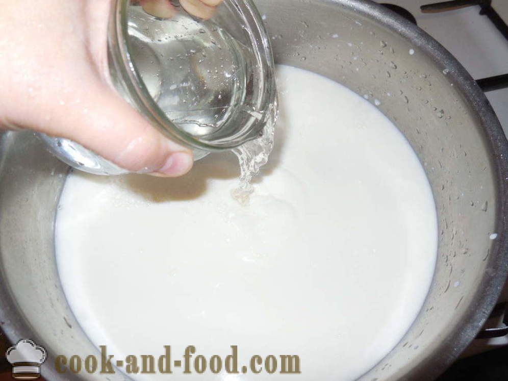 Sago Milchbrei - wie Brei aus Sago Milch zu kochen, einen Schritt für Schritt Rezept Fotos