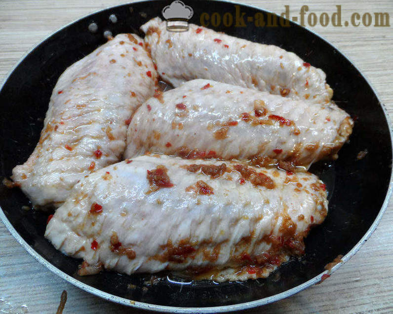 Gebackene Truthahnflügel - wie ein Truthahn Flügel ist köstlich zu kochen, mit einem Schritt für Schritt Rezept Fotos