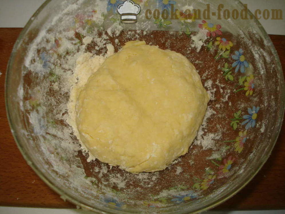Offene Kürbiskuchen mit Nüssen und Honig - wie Kürbiskuchen in dem Ofen, um zu kochen, mit einem Schritt für Schritt Rezept Fotos