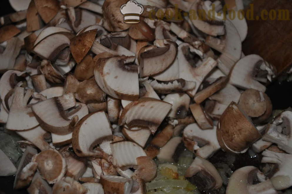 Köstliche Pilzsuppe mit Pilzen - wie Pilzsuppe mit Pilzen zu kochen, einen Schritt für Schritt Rezept Fotos