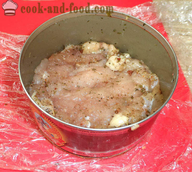Juicy Koteletts von Hähnchenfilet im Teigmantel - wie man ein leckeres Hähnchen Koteletts kochen, Schritt für Schritt Rezept Fotos