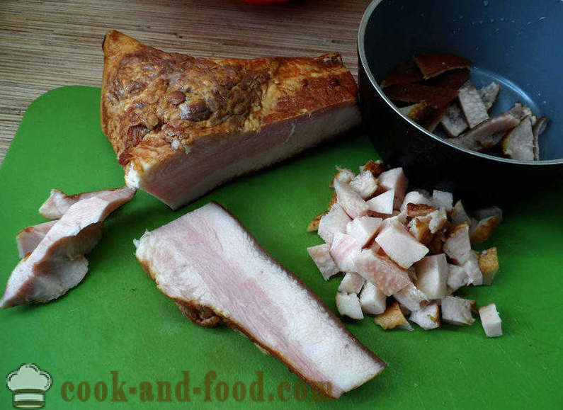 Bigus mit Kohl, Fleisch und Pilzen - wie man richtig Bigus kochen, einen Schritt für Schritt Rezept Fotos