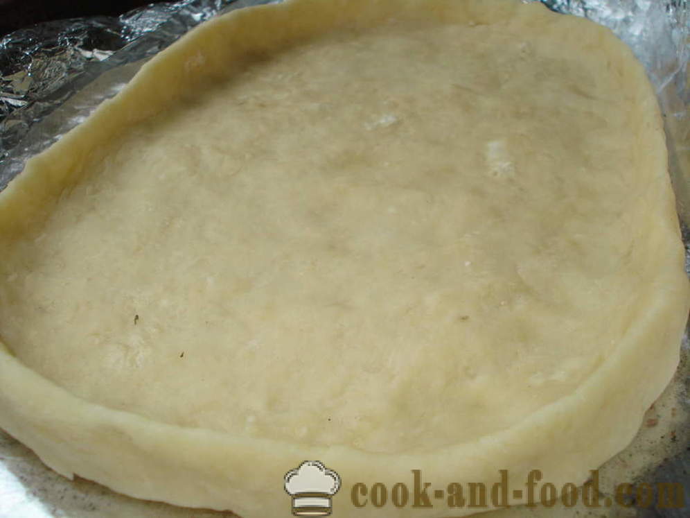 Hefekuchen mit Mohn in dem Ofen - wie man einen Kuchen mit Mohn kochen, ein Schritt für Schritt Rezept Fotos