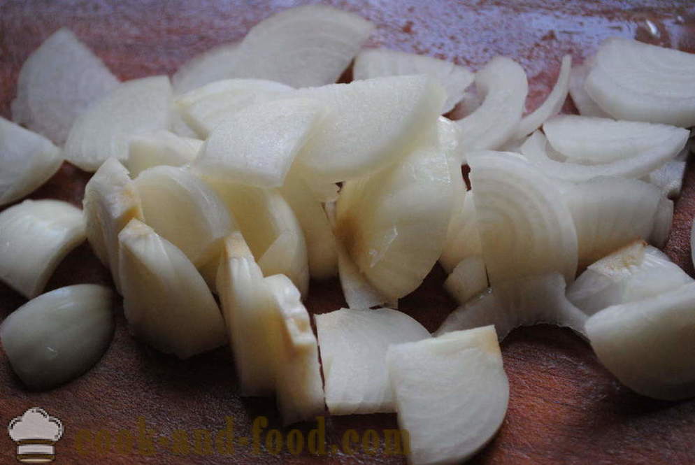Ofenkartoffel mit Käse und Pilzen - beiden leckeren gebackene Kartoffeln im Ofen, mit einem Schritt für Schritt Rezept Fotos
