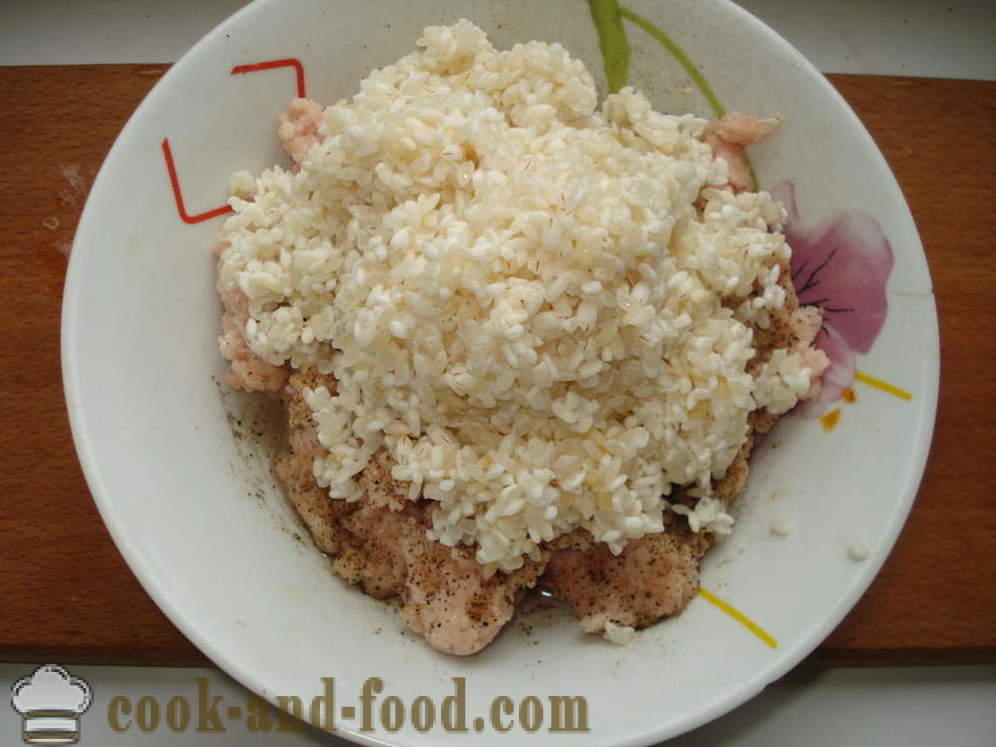 Gefüllte Paprika mit Fleisch und Reis - wie gefüllte Paprika mit Fleisch und Reis, mit einem Schritt für Schritt Rezept Fotos