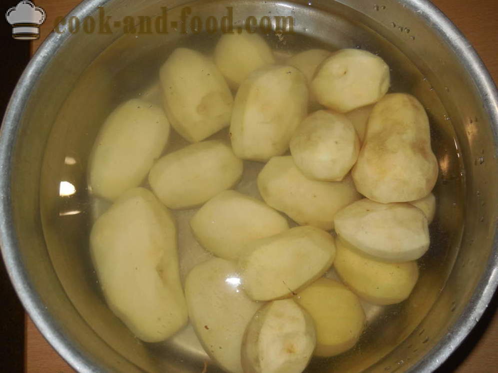 Schmorbraten mit Fleisch und Kartoffeln - wie ein Schmorbraten im Ofen zu kochen, mit einem Schritt für Schritt Rezept Fotos