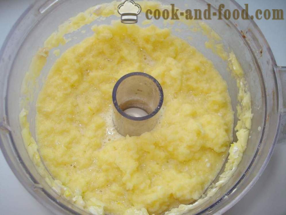 Kartoffelpuffer, Kartoffelpfannkuchen und Kartoffelpfannkuchen - wie Pfannkuchen aus Kartoffeln zu machen, einen Schritt für Schritt Rezept Fotos