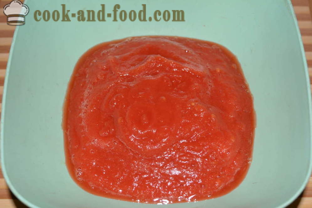 Tomatensuppe mit Fleischbällchen - wie Tomatensuppe mit Fleischbällchen zu kochen, mit einem Schritt für Schritt Rezept Fotos