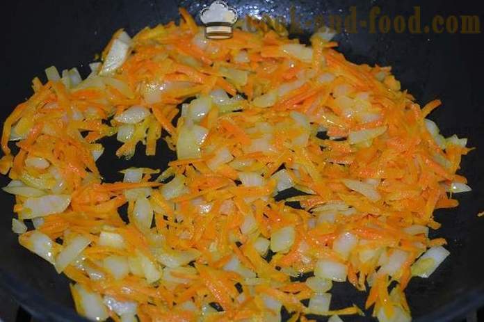 Rosa Lachs mit Gemüse im Ofen gebacken - wie ein saftigen rosaen Lachs im Ofen zu kochen, mit einem Schritt für Schritt Rezept Fotos