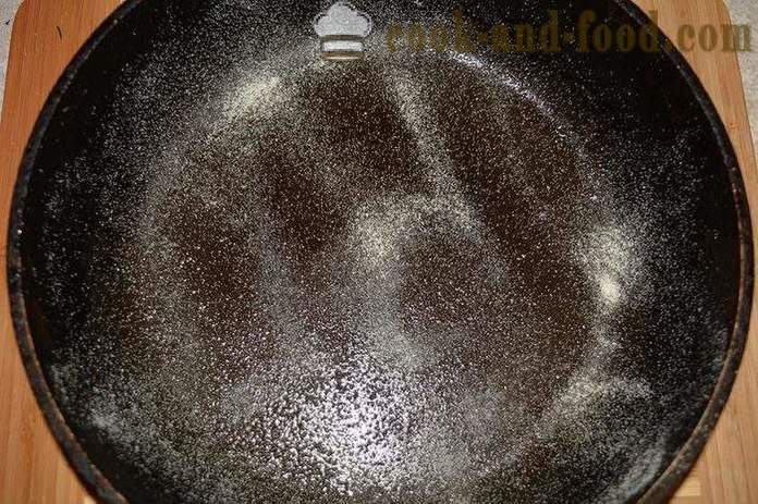 Manna auf Joghurt mit Beeren Preiselbeeren, ohne Mehl im Ofen gebacken - wie die Vorbereitung Joghurt mit Manna in dem Ofen, mit einem Schritt für Schritt Rezept Fotos