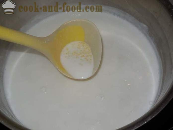 Hirsebrei mit Milch - wie Hirsebrei mit Milch zu kochen, einen Schritt nach Rezepte Fotos Schritt