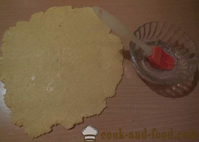 Gesalzene Cracker mit Käse im Ofen - wie Käsegebäck, Rezepte mit Foto zu machen