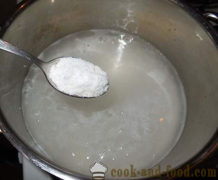 Wie knackig Reis garniert in einer Pfanne kochen richtig - Schritt für Schritt Rezept Fotos - wie auf dem Wasser Reis brauen
