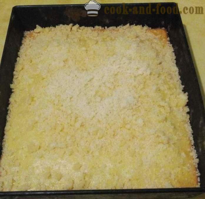 Rezept für Apfelkuchen in dem Ofen - ein Schritt für Schritt Rezept mit Fotos, wie ein Apfelkuchen mit saurer Sahne backen schnell und einfach