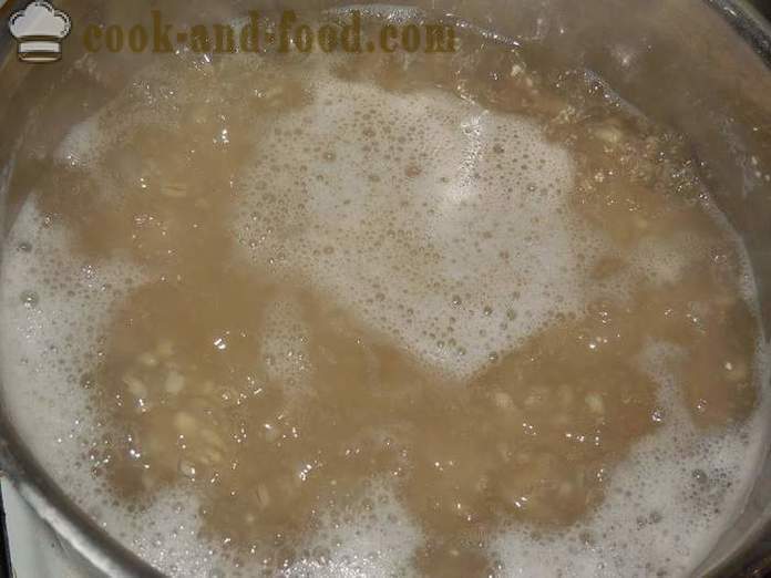 Köstliche Gerstenbrei auf dem Wasser - Schritt für Schritt Rezept mit Fotos - wie Gerstenbrei kochen