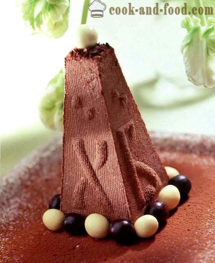 Schokolade Ostern Quark und Sahne - ein einfaches Rezept für rohe Schokolade Ostern Quark