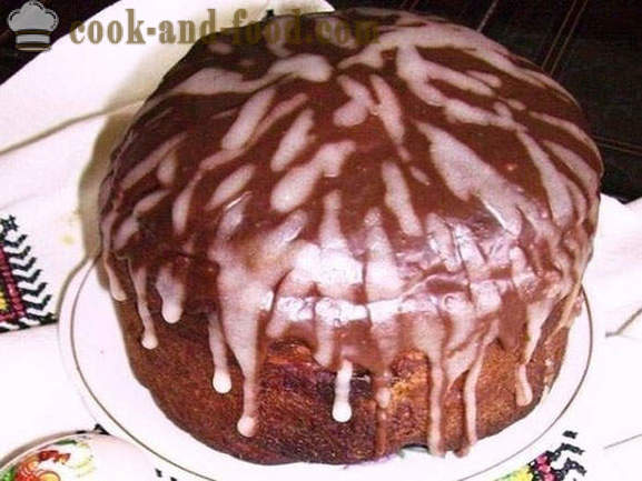 Wie ein köstliches Schokoladenkuchen für Ostern backen - ein einfaches und Original-Rezept für den Teig Kuchen mit Rum und Wein