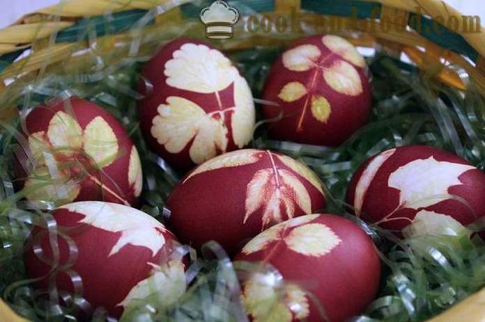 Bemalte Eier oder Krashenki - wie Eier malen für Ostern