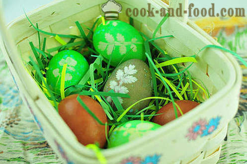 Die Geschichte des Ostereier - wo Tradition gegangen ist und warum Ostern gefärbte Eier in Zwiebelschalen