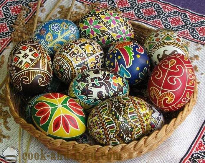 Ostereier - wie dekorieren Eier für Ostern