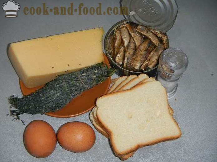 Toast Weißbrot mit einem Ei: süß, Salz und Knoblauch. Wie köstlich Croutons in einer Pfanne zu machen - einen Schritt für Schritt Rezept mit Fotos.
