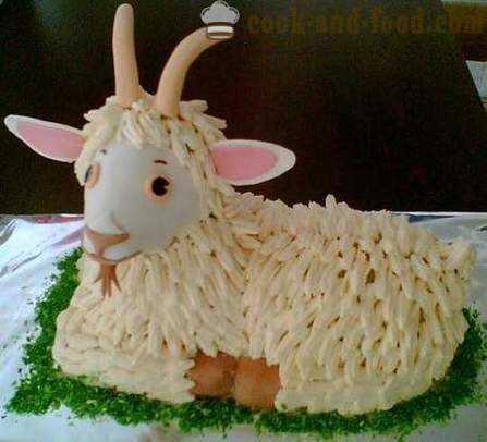 Symbol 2015 - Schafe und Ziegen. Wie den Charakter im Jahr 2015 mit seinen eigenen Händen zu machen.