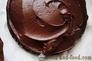 Schokoladenkuchen - einfach und köstlich, inkrementelle fotoretsept.