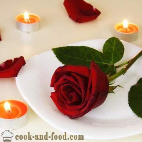 Ein romantisches Abendessen oder ein Menü für zwei Personen - Video Rezept zu Hause