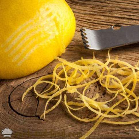 Wie Zitronenschale verwenden zum Kochen? - Video-Rezept zu Hause