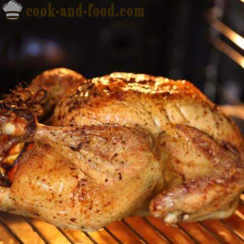 Wie köstlich gebackene Hähnchen in den Ofen - Video Rezepte zu Hause