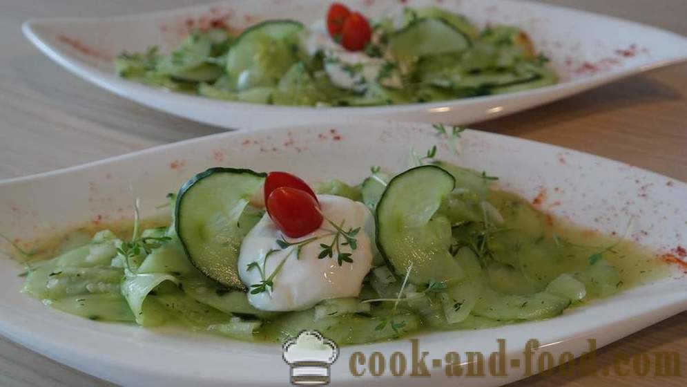Rezepte für Salate mit frischen Gurken
