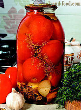 Tomaten für den Winter: 5 Rezepte interne Vorbereitungen - Video Rezept zu Hause