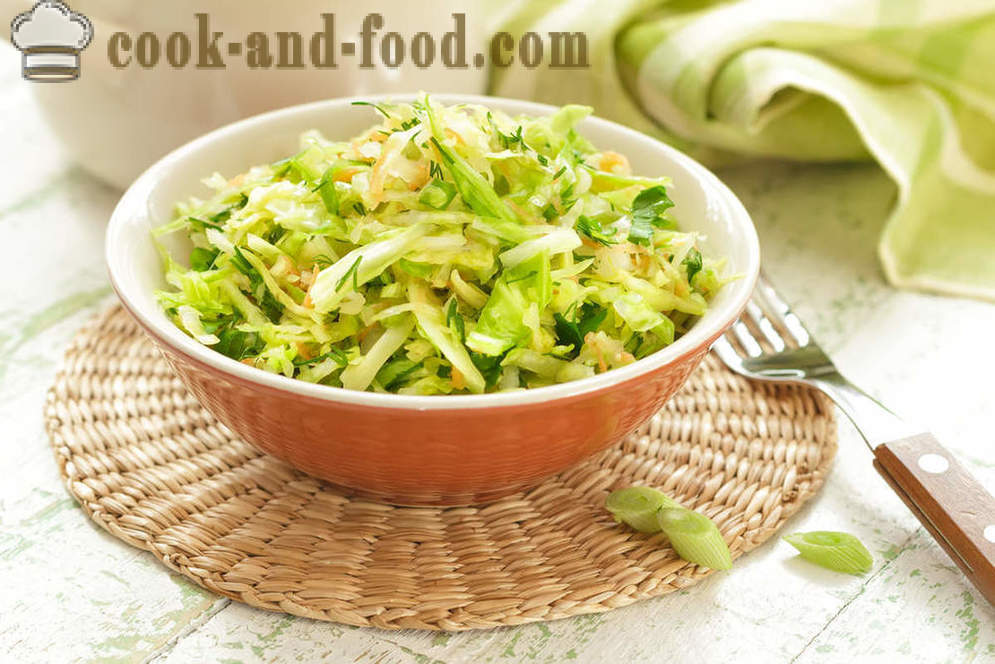 Rezepte Salat aus frischem Kohl