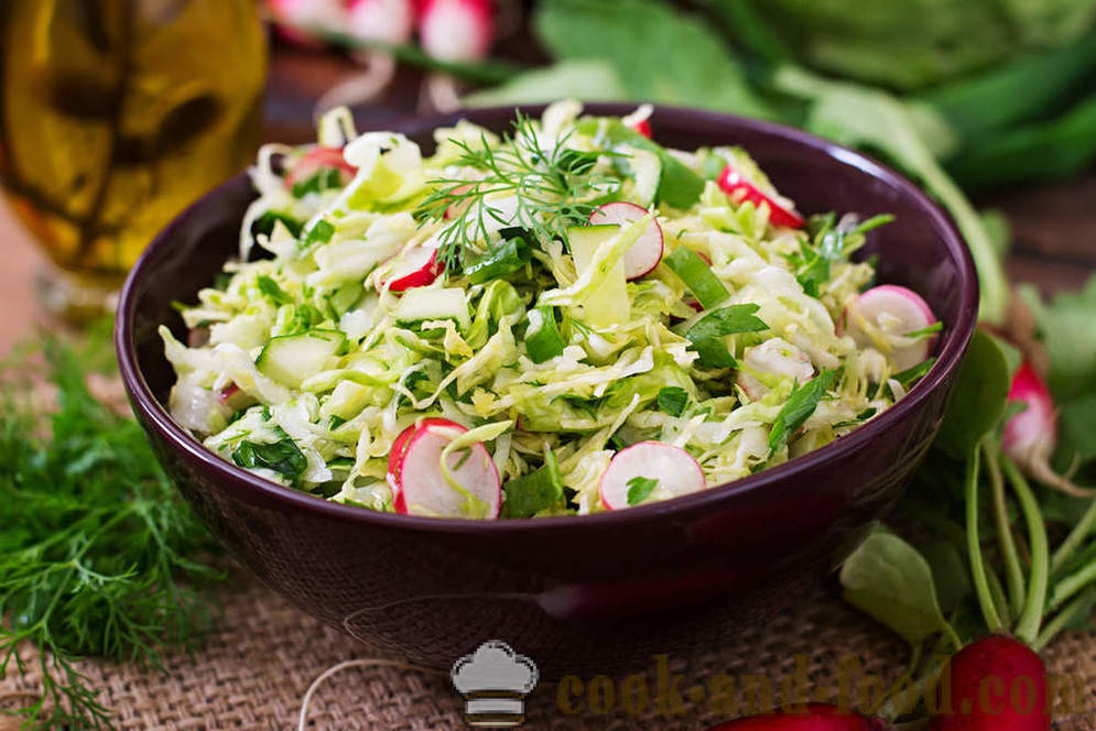 Sommer-Salat aus frischem Gemüse: 4 Rezept