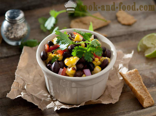 Salat mit Mais und Oliven 3 neue Rezepte - Video Rezept zu Hause